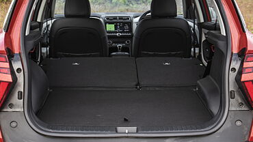 Discontinued Hyundai Creta 2020 Bootspace Rear Seat Folded