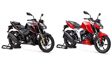 tvs apache bike new model 2020