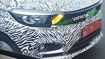 Tata Tigor facelift spied again; front design leaked