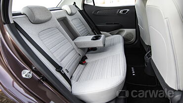 Discontinued Hyundai Aura 2020 Rear Seat Space