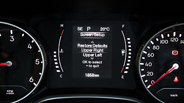 Discontinued Jeep Compass 2017 Instrument Panel