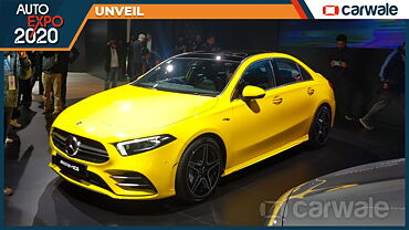 Mercedes-Benz A-Class sedan makes official debut in India at the Auto expo 2020