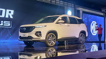 Discontinued MG Hector Plus 2020 Left Side View