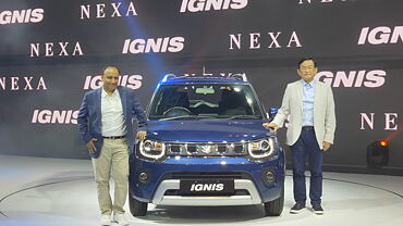 Maruti Suzuki Ignis facelift revealed at Auto expo 2020 