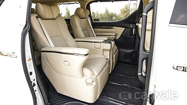 Discontinued Toyota Vellfire 2020 Rear Seat Space