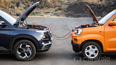 How to charge a battery: Car to car