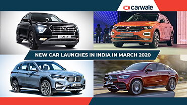 New car launches in India in March 2020