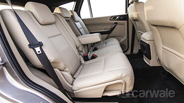 Ford Endeavour Rear Seat Space