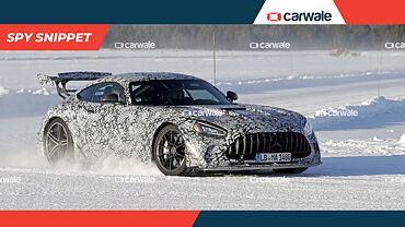 2021 Mercedes-AMG GT Black Series spied testing