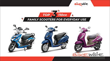 Top 3 110cc family scooters for everyday use