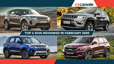 Top 4 SUVs reviewed in February 2020