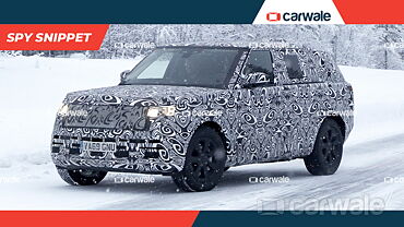 India-bound new-gen Range Rover spotted testing in snow