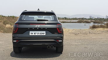 Discontinued Hyundai Creta 2023 Rear View