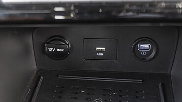 Hyundai Alcazar [2021-2023] USB Port/AUX/Power Socket/Wireless Charging