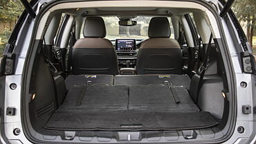 Jeep Meridian Bootspace Second and Third Row Folded