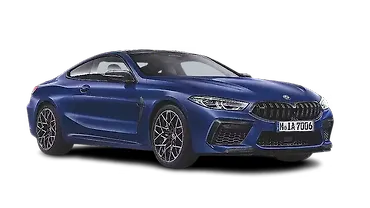 बीएमडब्ल्यू m8 ठीक सामने तीन चौथाई