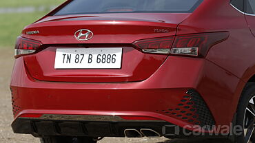 Discontinued Hyundai Verna 2020 Rear View