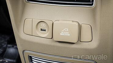 Kia Carnival [2020-2023] USB Port/AUX/Power Socket/Wireless Charging Second Row Charging Point