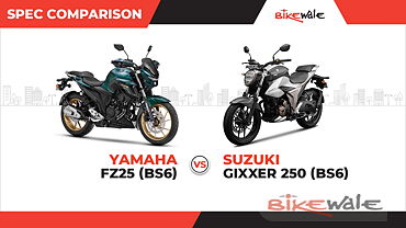 Yamaha FZ25 BS6 vs Suzuki Gixxer 250 BS6: Spec Comparison