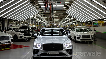 Bentley Bentayga facelift production begins