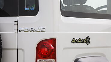 Force Motors Gurkha Rear Logo
