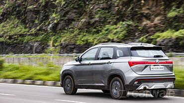 Discontinued MG Hector 2021 Left Rear Three Quarter