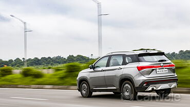 Discontinued MG Hector 2021 Left Rear Three Quarter