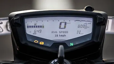 TVS Apache RTR 200 4V Average Speed Indicator