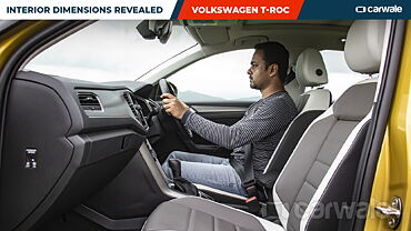 Discontinued Volkswagen T-Roc 2020 Front Row Seats