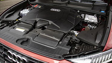 Audi Q8 Engine Shot