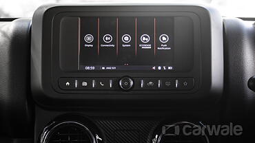 Thar Infotainment System Image, Thar Photos in India - CarWale