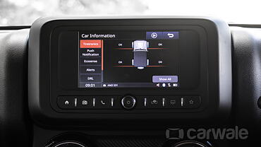 Thar Infotainment System Image, Thar Photos in India - CarWale