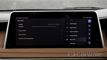 MG Gloster [2020-2022] Infotainment System
