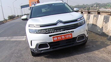 Citroen C5 Aircross spied again; interiors leaked