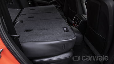 Porsche Cayenne Coupe Bootspace Rear Seat Folded