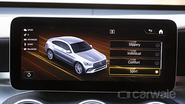 Mercedes-Benz AMG GLC43 Coupe Infotainment System