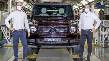 Mercedes-Benz G-Class surpasses 4 lakh units production milestone