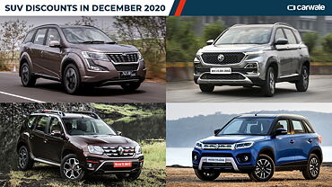 Discounts up to Rs 3.06 lakh on SUV cars in December 2020