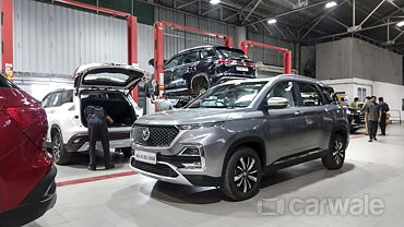 Discontinued MG Hector 2021 Right Rear Three Quarter