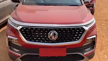 MG Hector facelift spotted at dealerships ahead of official launch