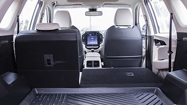 Discontinued MG Hector 2021 Bootspace Rear Split Seat Folded
