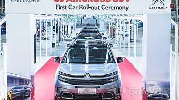 Citroen C5 Aircross production begins; first unit rolls out of the production line