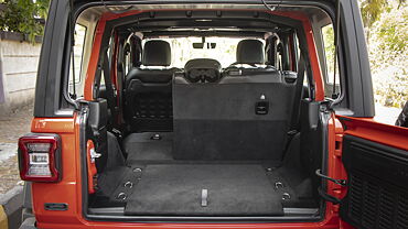 Jeep Wrangler Bootspace Rear Split Seat Folded