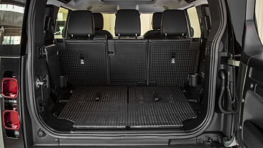 Land Rover Defender Bootspace Rear Seat Folded