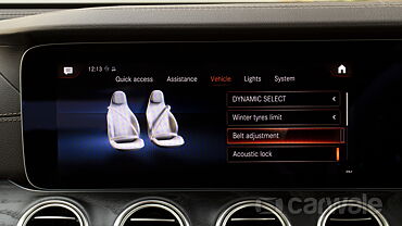 Mercedes-Benz E-Class Infotainment System