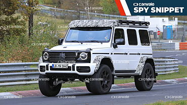 Mercedes-Benz G 4x4 squared goes testing at the ‘Ring