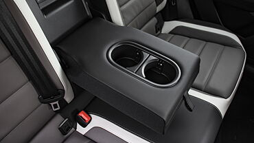 T-Roc Rear Cup Holders Image, T-Roc Photos in India - CarWale