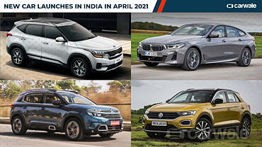 New car launches in India in April 2021