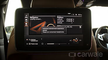 BMW 6 Series GT Front Seat Headrest-Mounted Display