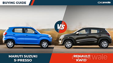 Maruti Suzuki S-Presso vs Renault Kwid: Buying Guide